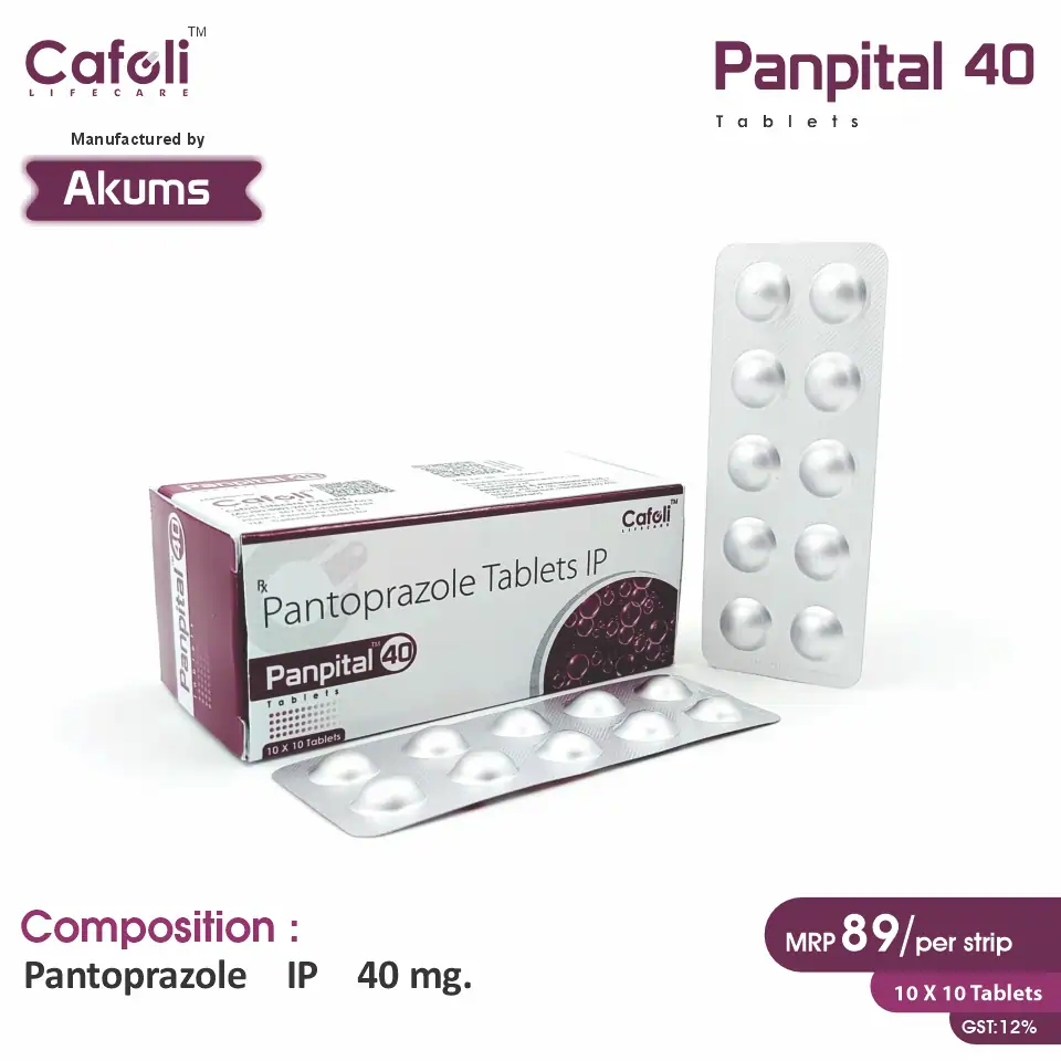 Pantoprazole (40mg) Tablet at the best price in PCD Pharma Franchise for Proton Pump Inhibitor, biggest pharmaceutical exporters.